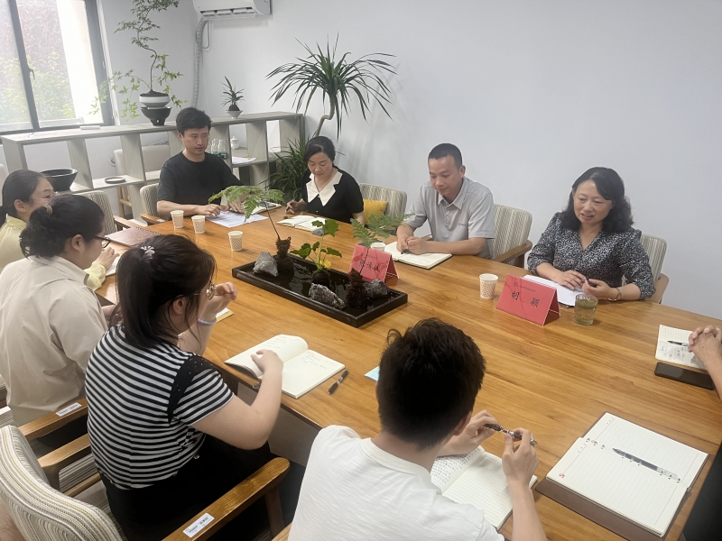 校科研与产业合作处至永利集团3044欢迎光临调研指导工作